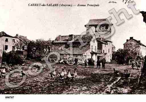 Ville de CANETDESALARS, carte postale ancienne