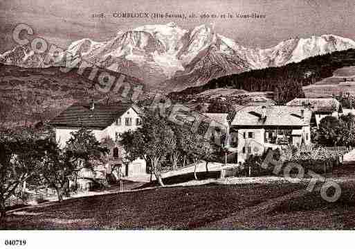 Ville de COMBLOUX, carte postale ancienne