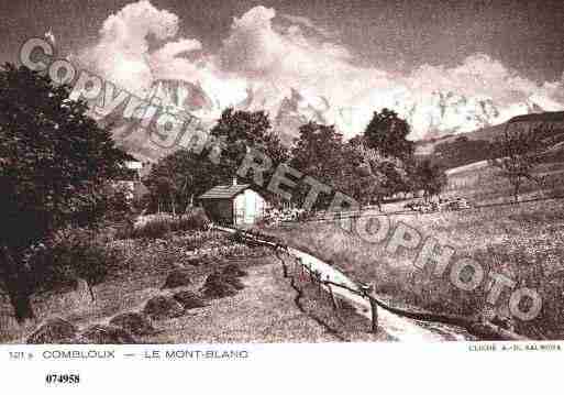 Ville de COMBLOUX, carte postale ancienne