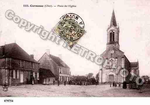 Ville de CORNUSSE, carte postale ancienne