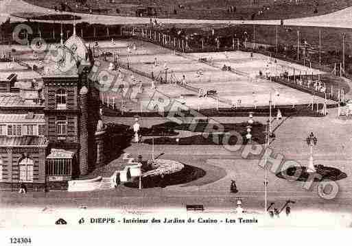 Ville de DIEPPE, carte postale ancienne