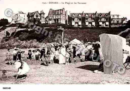 Ville de DINARD, carte postale ancienne