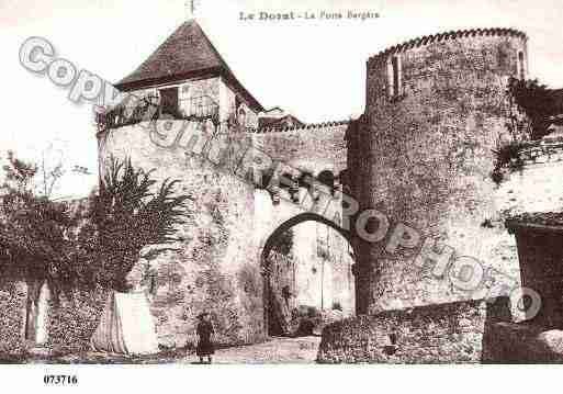 Ville de DORAT(LE), carte postale ancienne