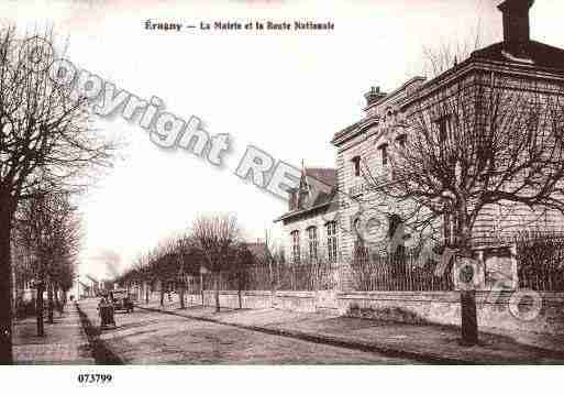 Ville de ERAGNY, carte postale ancienne