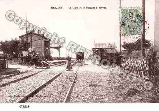 Ville de ERAGNY, carte postale ancienne