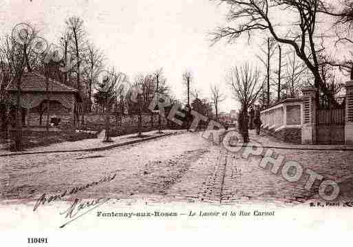 Ville de FONTENAYAUXROSES, carte postale ancienne