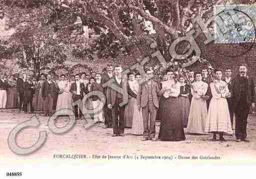 Ville de FORCALQUIER, carte postale ancienne