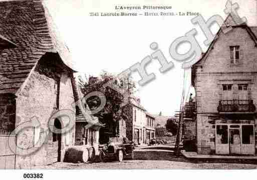 Ville de LACROIXBARREZ, carte postale ancienne