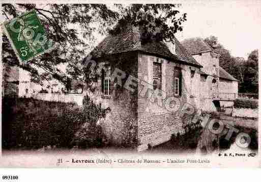 Ville de LEVROUX, carte postale ancienne