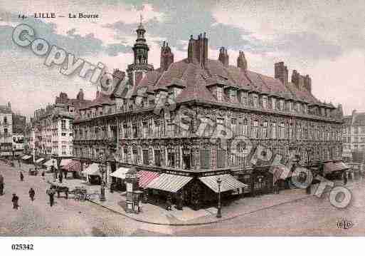 Ville de LILLE, carte postale ancienne