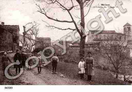 Ville de MALBOSC, carte postale ancienne