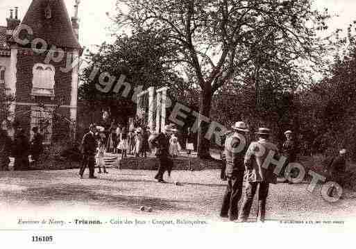 Ville de MALZEVILLE, carte postale ancienne