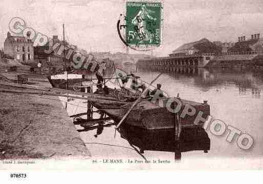 Ville de MANS(LE), carte postale ancienne