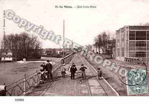 Ville de MANS(LE), carte postale ancienne