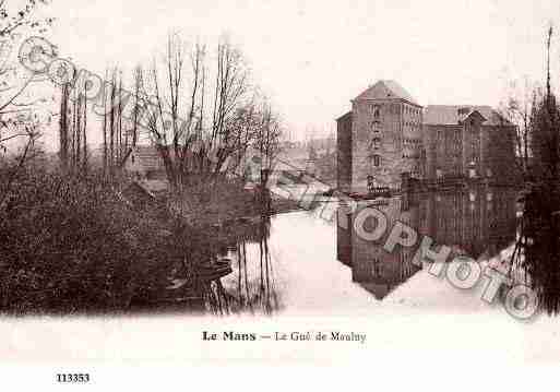 Ville de MANS(LE), carte postale ancienne