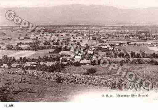 Ville de MASSONGY, carte postale ancienne