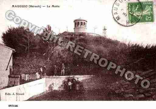 Ville de MAUGUIO, carte postale ancienne