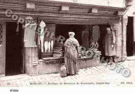 Ville de MORLAIX, carte postale ancienne