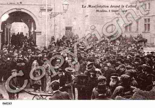 Ville de MOULINS, carte postale ancienne