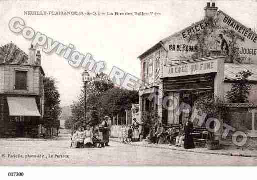 Ville de NEUILLYPLAISANCE, carte postale ancienne