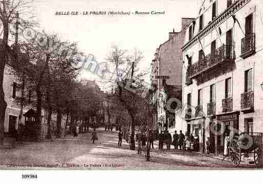 Ville de PALAIS(LE), carte postale ancienne