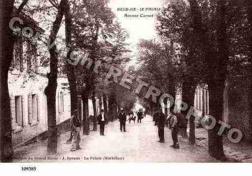 Ville de PALAIS(LE), carte postale ancienne