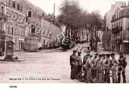 Ville de PALAIS(LE), carte postale ancienne