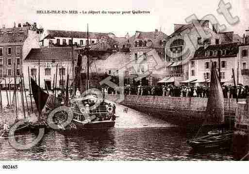 Ville de PALAIS(LE), carte postale ancienne