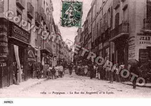 Ville de PERPIGNAN, carte postale ancienne