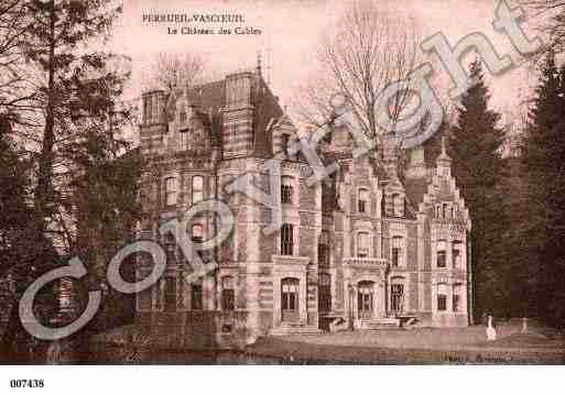 Ville de PERRUEL, carte postale ancienne