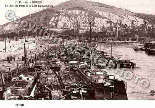 Ville de ROUEN, carte postale ancienne