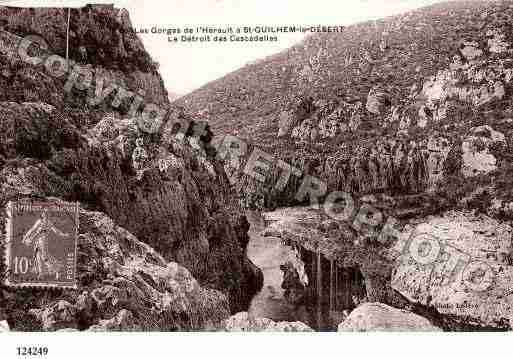 Ville de SAINTGUILHEMLEDESERT, carte postale ancienne