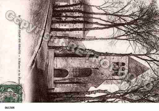 Ville de SAINTJEANDEBRAYE, carte postale ancienne