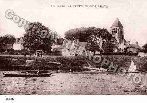 Ville de SAINTJEANDEBRAYE, carte postale ancienne