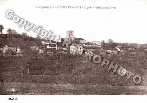 Ville de SAINTPRIESTLAVETRE, carte postale ancienne