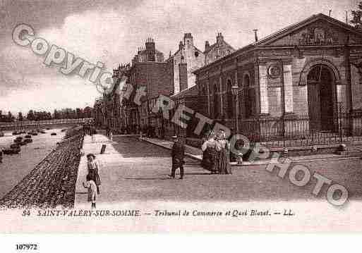 Ville de SAINTVALERYSURSOMME, carte postale ancienne