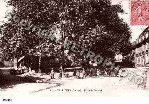 Ville de VALLIERE, carte postale ancienne