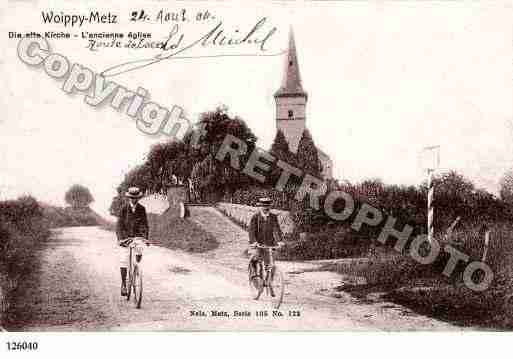 Ville de WOIPPY, carte postale ancienne