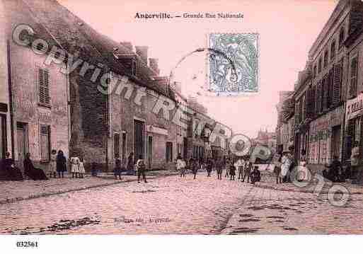 Ville de ANGERVILLE, carte postale ancienne