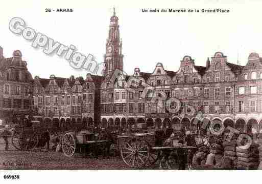 Ville de ARRAS, carte postale ancienne