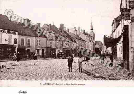 Ville de ARTENAY, carte postale ancienne