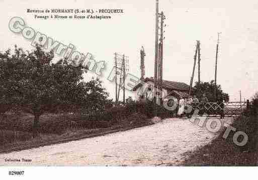 Ville de AUBEPIERRE, carte postale ancienne