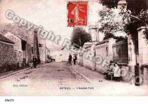 Ville de AUTEUILLEROI, carte postale ancienne