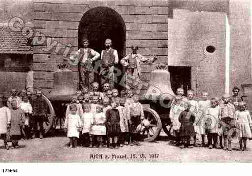 Ville de AYSURMOSELLE, carte postale ancienne