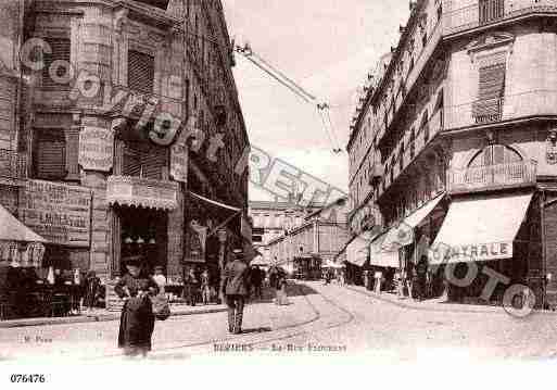 Ville de BEZIERS, carte postale ancienne