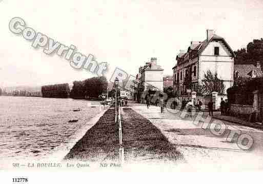 Ville de BOUILLE(LA), carte postale ancienne