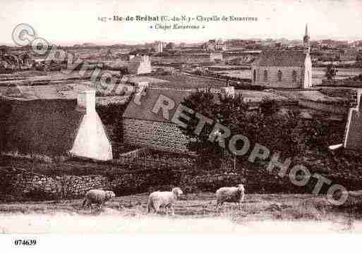 Ville de BREHAT(ILEDE), carte postale ancienne