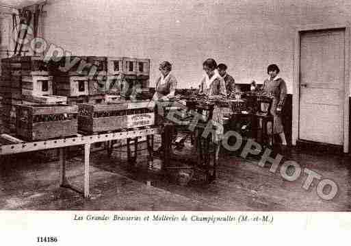 Ville de CHAMPIGNEULLES, carte postale ancienne