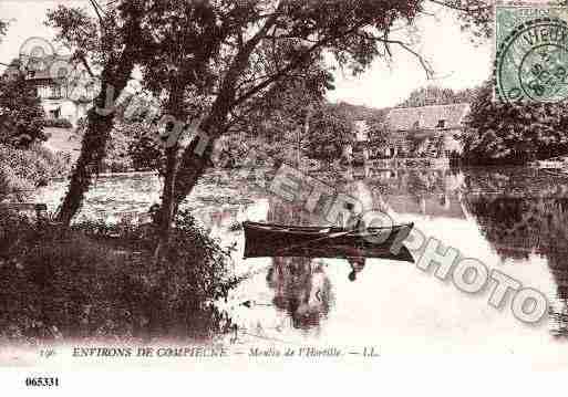 Ville de COMPIEGNE, carte postale ancienne