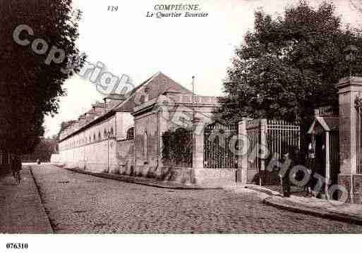 Ville de COMPIEGNE, carte postale ancienne